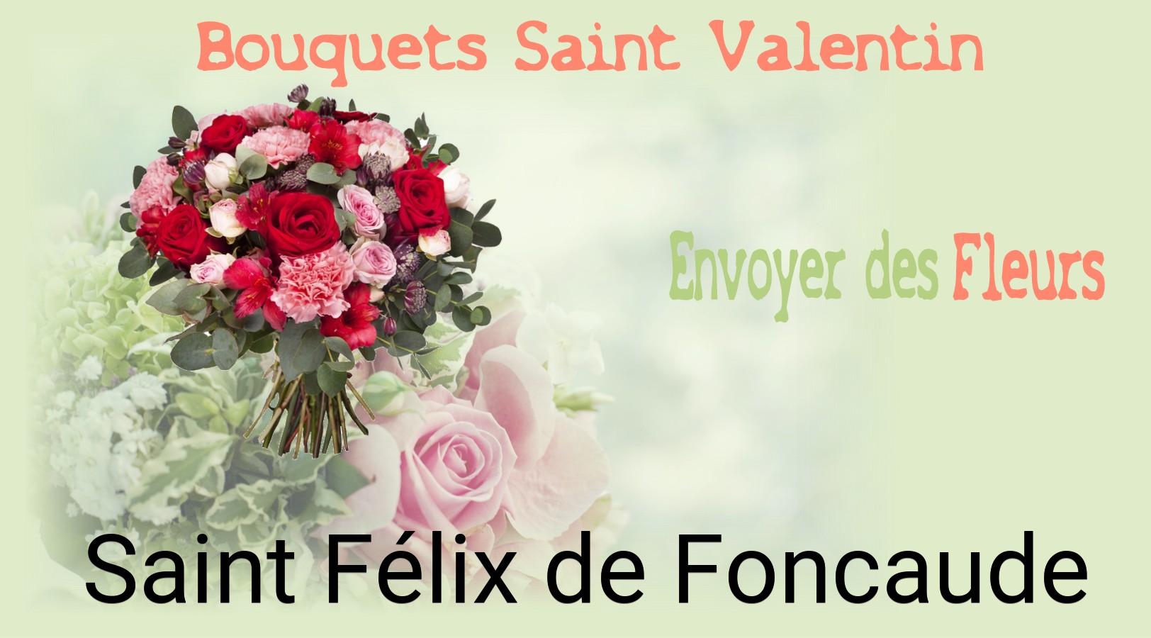 Roses de Saint-Valentin livrées à Saint-Félix-de-Foncaude